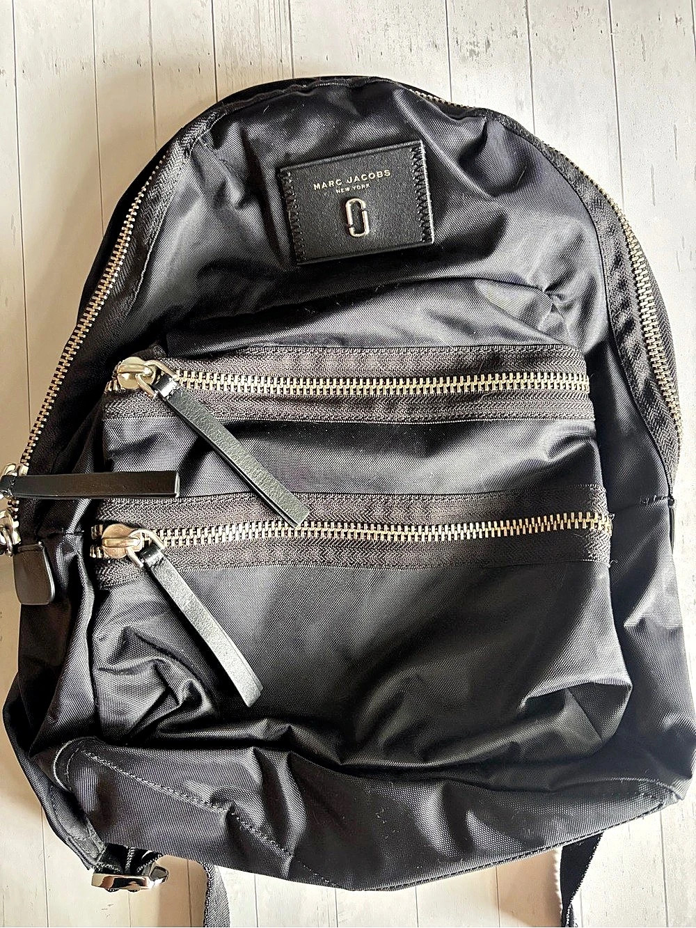 Marc Jacobs The Biker Nylon Backpack in Black